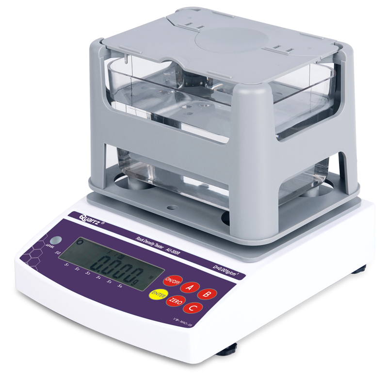 高精度巖石、礦石密度測試儀AU-300R